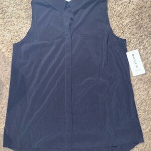 Athleta women’s Dark Blue Sleeveless Shirt